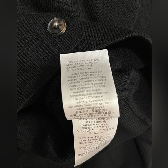 Kenzo Tiger Black Wool Cardigan - Picture 7 of 8